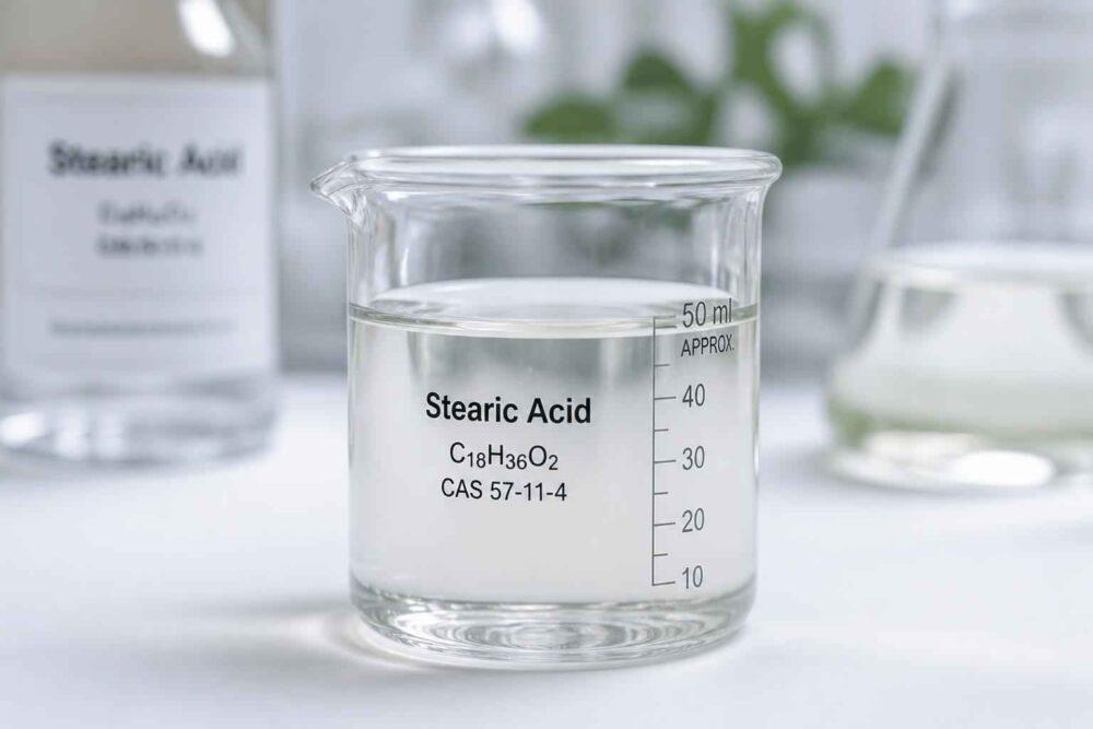 Stearic Acid w kosmetykach: działanie, pochodzenie i komedogenność